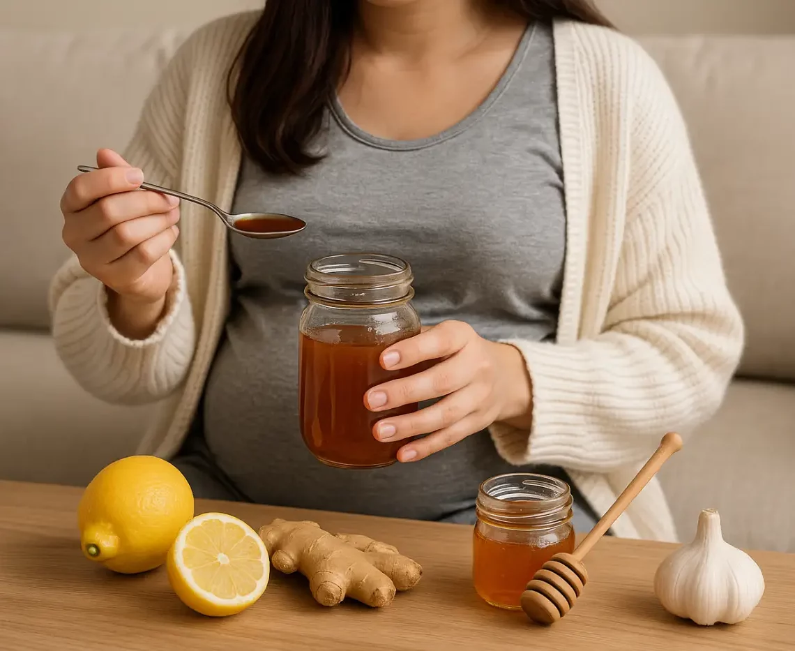Un sirop maison pour soulager la toux pendant la grossesse